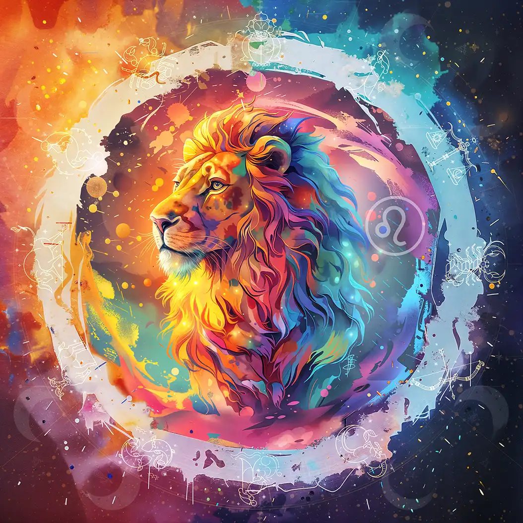 Lion Zodiac Sign jigsaw puzzle