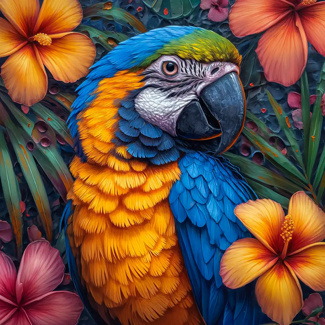 Adorable Parrot 1 jigsaw puzzle