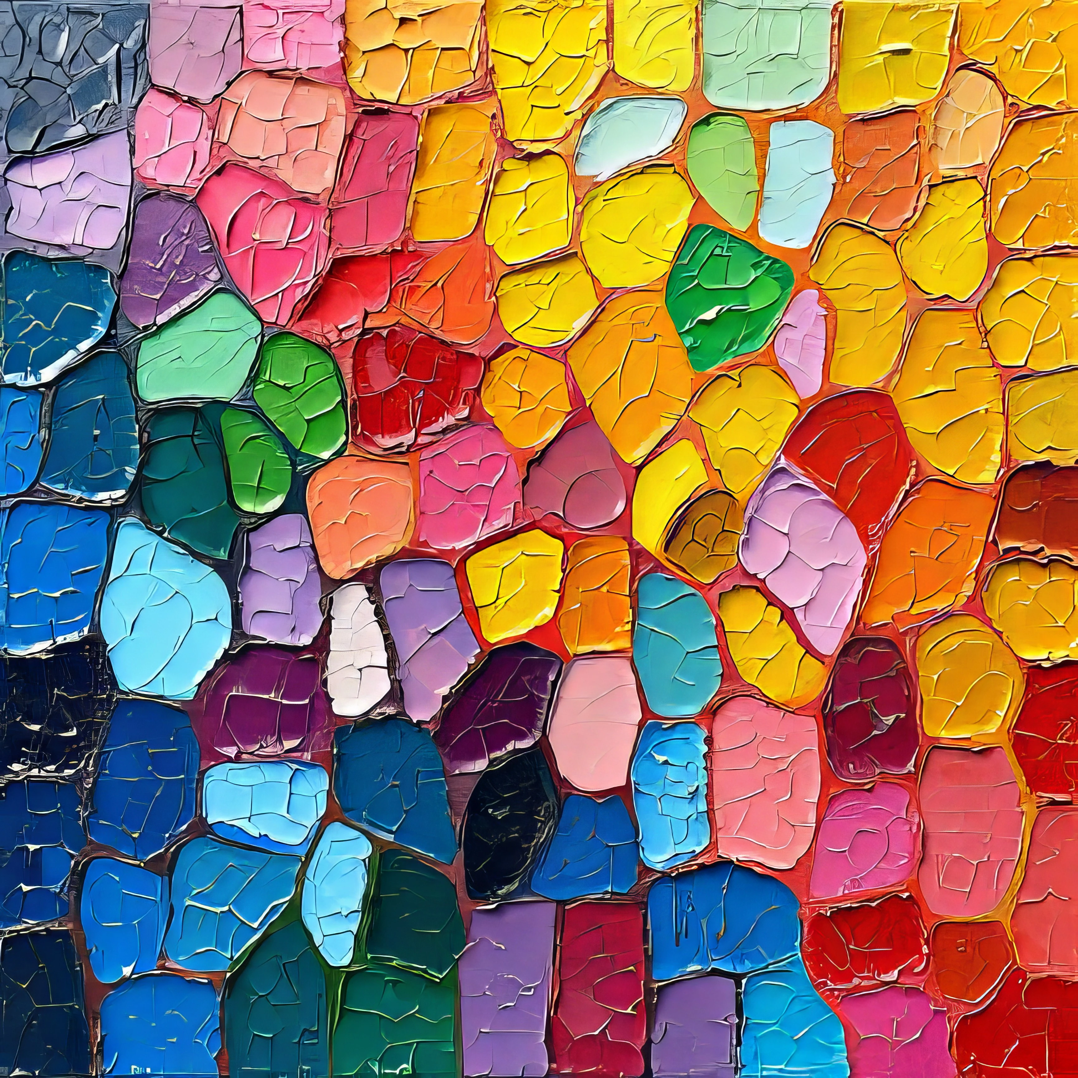 Paint Palette Mosaic jigsaw puzzle