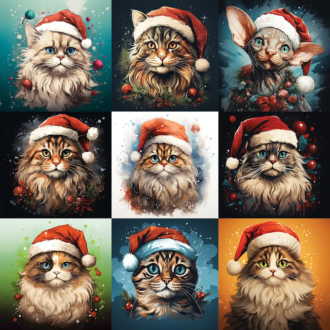 Chritsmas Cats jigsaw puzzle