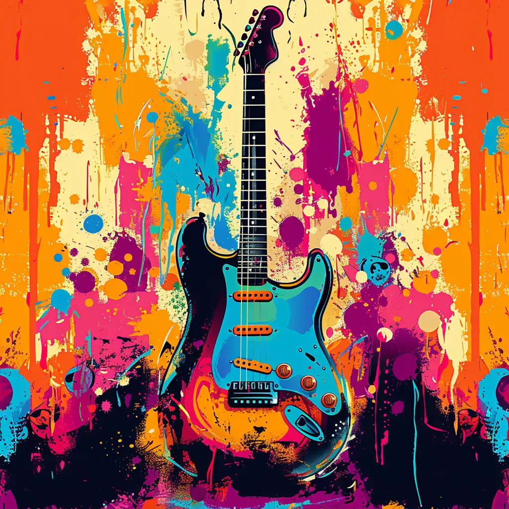 Colorful Guitar