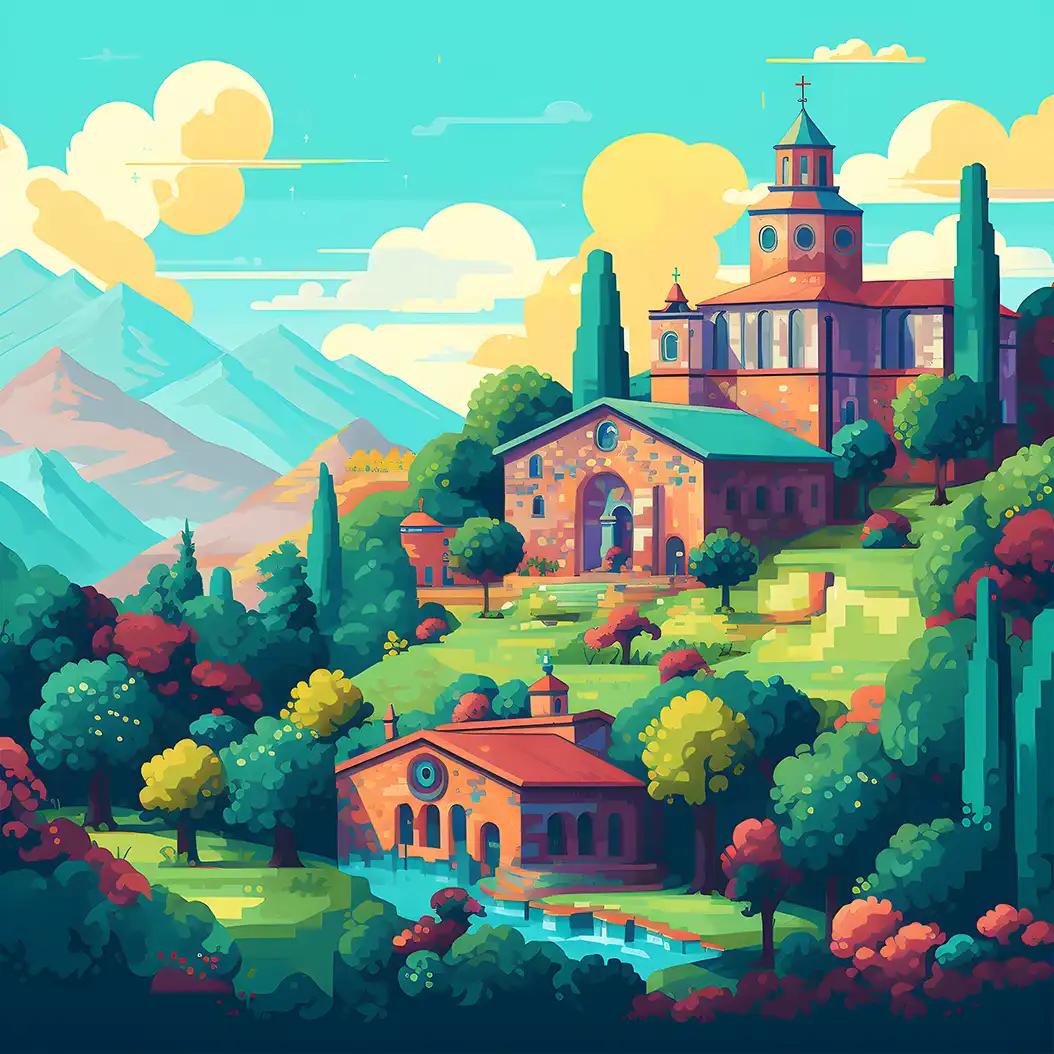 8 Bit Pixel Art - Italy jigsaw puzzle