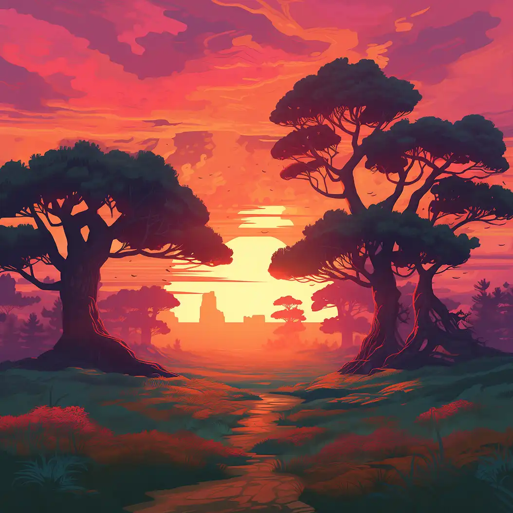 Safari Sunset jigsaw puzzle