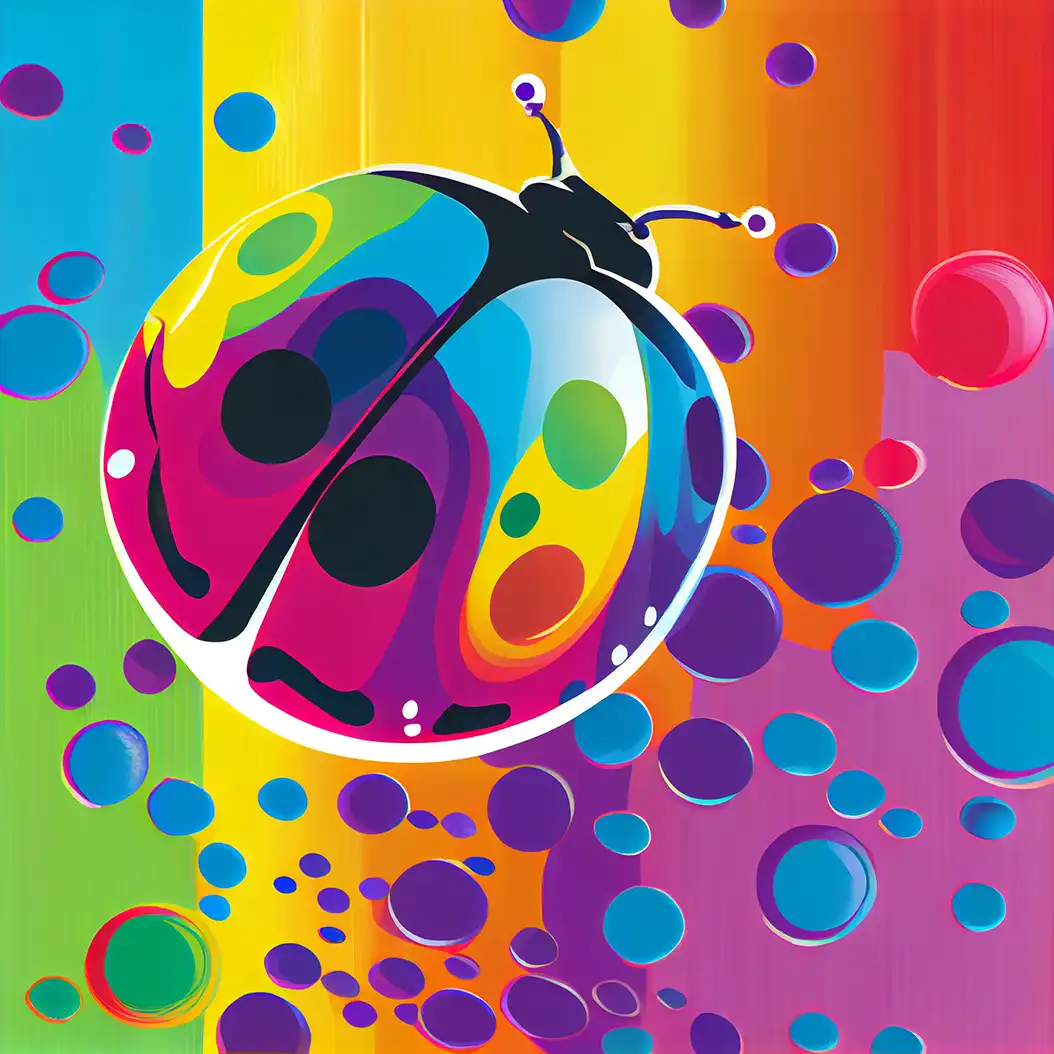 Colorful Ladybug jigsaw puzzle