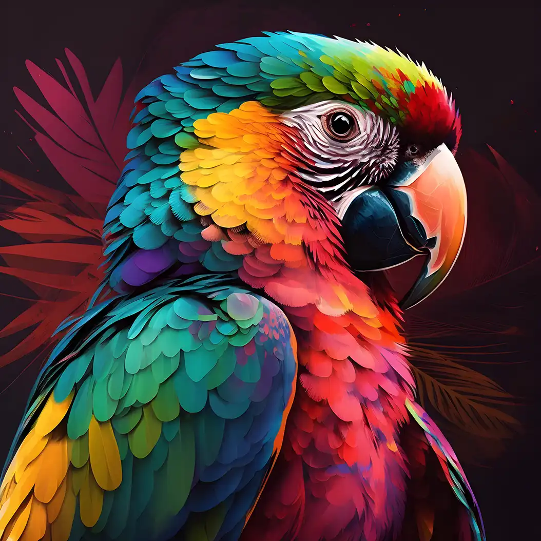 Colorful Parrot 1 jigsaw puzzle