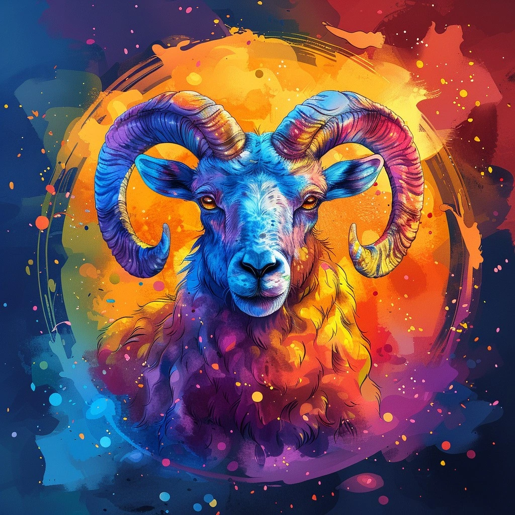 Aries in Cosmic Fire jigsaw puzzle
