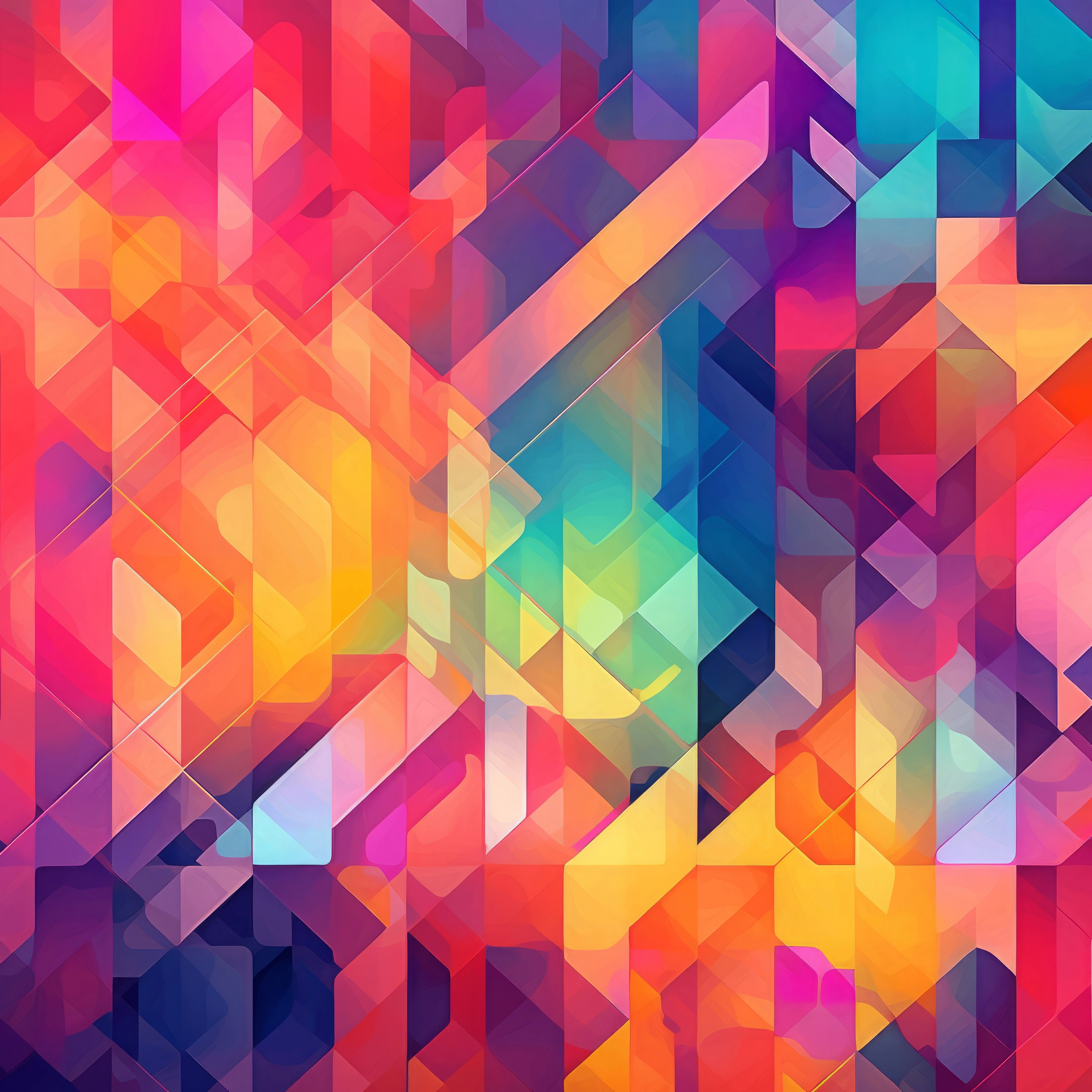 Geometric Light Through Prisms jigsaw puzzle