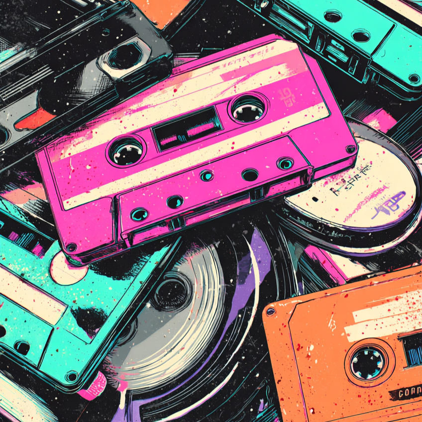 Retro cassette