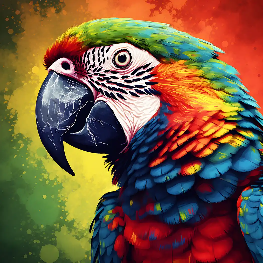 Colorful Parrot 2 jigsaw puzzle