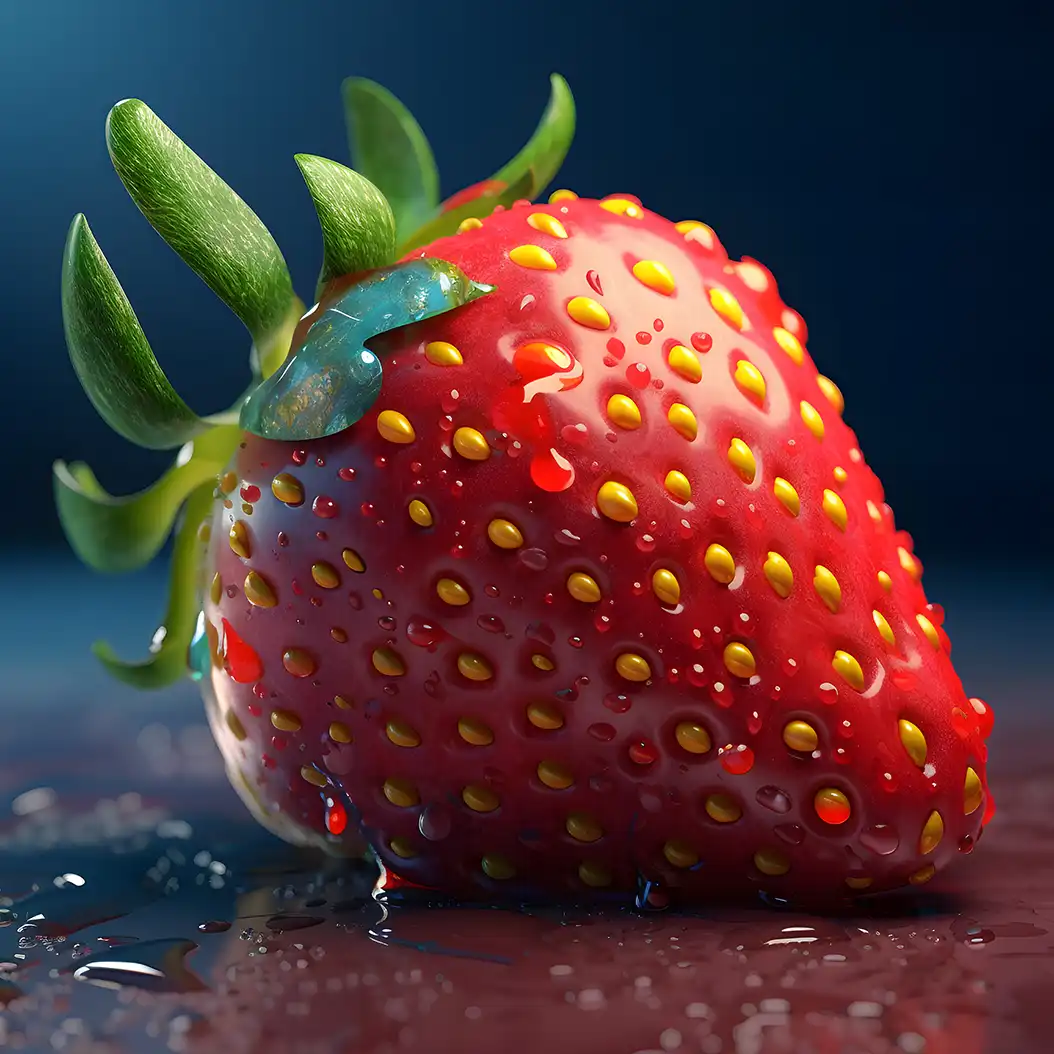 Strawberry jigsaw puzzle