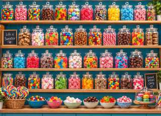 пъзел Sweet Shop Shelves