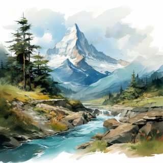 puzzle Alpine Peak and Crystal Waters