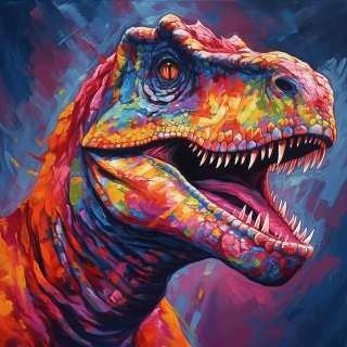 T Rex jigsaw puzzle