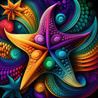 пъзел Rainbow Starfish
