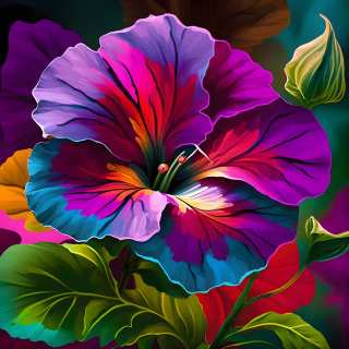 Colorful Petunia